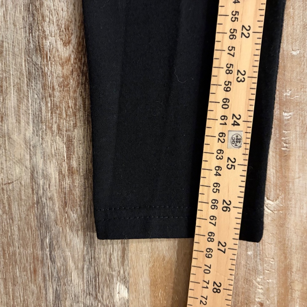Omni Wool Mens Black Thermal Base Layer Leggings Wool Blend Size Small - Picture 7 of 7